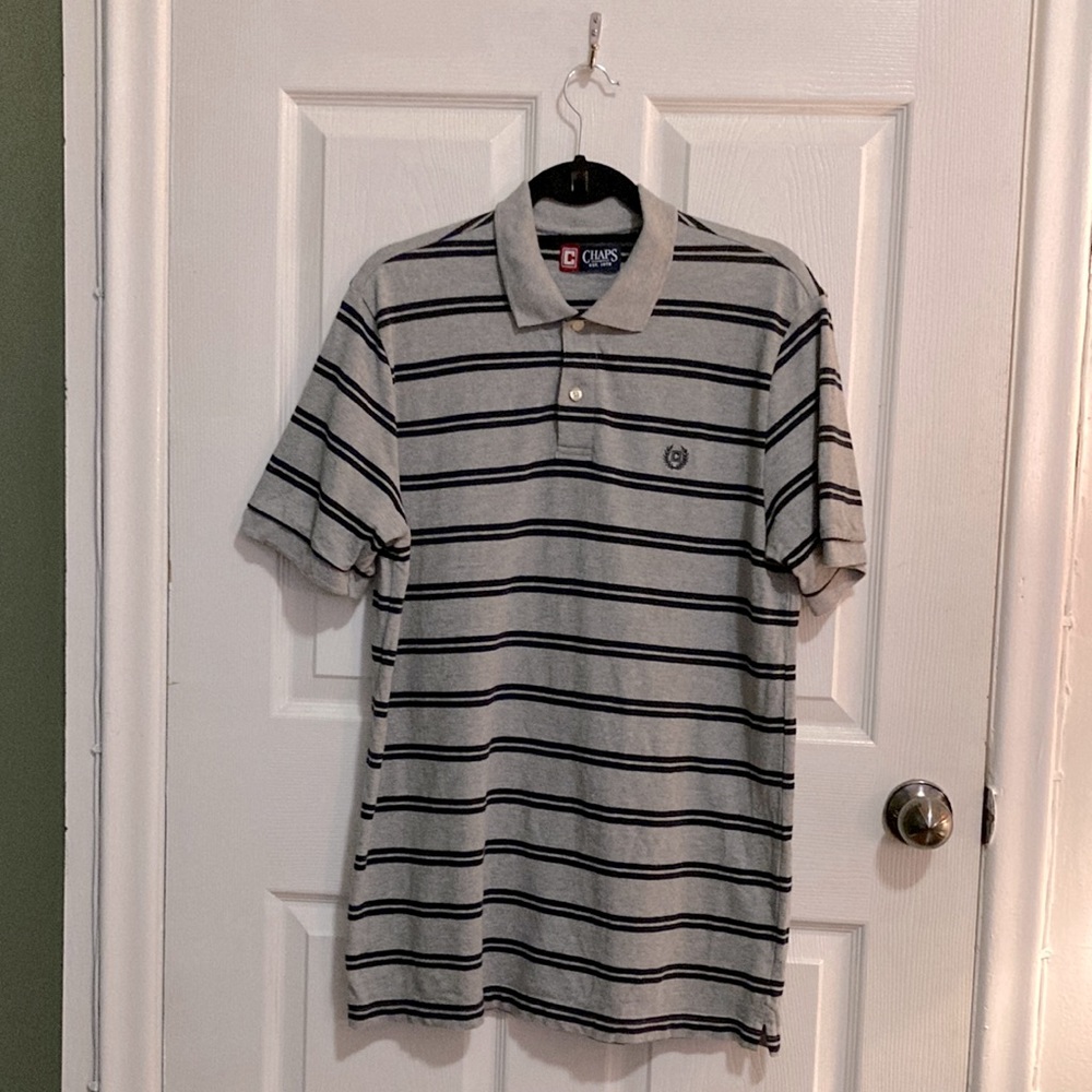 Chaps striped polo shirt
